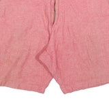 WRANGLER Mens Shorts Pink Casual L W36 Cotton Blend Classic Zip Pocket