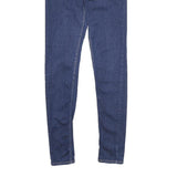 LEVI'S 710 Super Skinny Womens Jeans Blue Slim Skinny Denim W26 L30 Cotton Blend