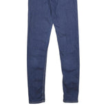 LEVI'S 710 Super Skinny Womens Jeans Blue Slim Skinny Denim W26 L30 Cotton Blend