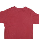 Mens Red Indiana Hoosiers Graphic T-Shirt L Short Sleeve Crew Neck Sports