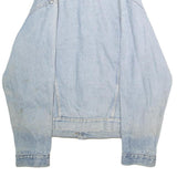 LEVI'S Mens Blue Denim Jacket M Cotton Plain Button Casual Vintage Classic