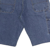 WRANGLER Mens Denim Blue Casual Shorts 2XL W38 Cotton Carpenter Style