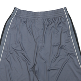 ADIDAS Mens Grey Casual Sports Shorts L W32 Polyester Blend Comfortable Fit