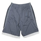 ADIDAS Mens Grey Casual Sports Shorts L W32 Polyester Blend Comfortable Fit