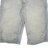 ALCW Mens Denim Blue Casual Shorts 4XL W42 Cotton Blend Stylish Comfortable