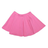 POLO RALPH LAUREN Womens Pink Skater Short Cotton Blend Skirt XS Flared