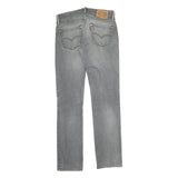 LEVI'S 511 SLIM Mens Jeans Grey Slim Skinny Denim Stone Wash W30 L32 Stylish