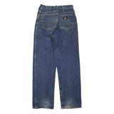 DICKIES Womens Regular Fit Blue Denim Jeans W28 L32 Zip Cotton Blend Casual