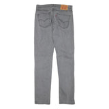 LEVI'S 511 Mens Slim Grey Denim Jeans Cotton Blend W30 L32 Stylish Casual