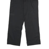 DICKIES Womens Regular Fit Black Polyester Blend Trousers W30 L30 Workwear Zip