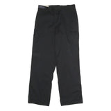 DICKIES Womens Regular Fit Black Polyester Blend Trousers W30 L30 Workwear Zip