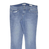 GUESS Womens Jeans Blue Slim Straight Denim Light W38 L31 Stylish Comfort