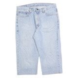 LEVI'S 751 Mens Jeans Blue Regular Straight Denim Light W36 L19 Relaxed Fit