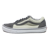 VANS Old Skool Mens Lace-Up Trainers Suede Black & Cream UK 9 Casual Skate