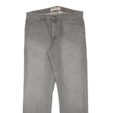 LEVI'S 505 Mens Jeans Grey Regular Straight Denim Medium W36 L32 Classic Fit
