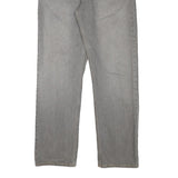 LEVI'S 505 Mens Jeans Grey Regular Straight Denim Medium W36 L32 Classic Fit