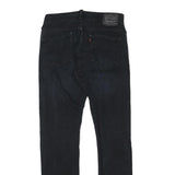 LEVI'S 511 Mens Slim Black Denim Jeans Cotton Blend W30 L32 Stylish Zip Fly