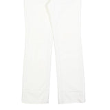 GUESS Womens Slim White Denim Jeans Cotton Blend Zip W27 L27 Stylish Fit