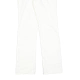 GUESS Womens Slim White Denim Jeans Cotton Blend Zip W27 L27 Stylish Fit