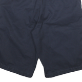 CARHARTT Mens Shorts Navy L W30 Classic Cotton Casual Plain Size