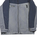 ZONE X SNOWBOARD Mens Blue & Grey Outdoor Jacket XL Polyester Blend Plain Zip