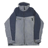 ZONE X SNOWBOARD Mens Blue & Grey Outdoor Jacket XL Polyester Blend Plain Zip