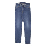LEVI'S 510 Mens Jeans Blue Slim Skinny Denim Medium W27 L28 Classic Zip