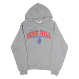 RUSSELL ATHLETIC Mens Grey Rose Hill Royals Pullover Hoodie S Sports Print