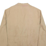 POLO RALPH LAUREN Mens Beige Cotton Classic Jacket 3XL Button Closure Casual