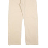 LEVI'S 501 Mens Jeans Beige Regular Straight Denim W36 L29 Classic Button Fly