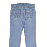 CARHARTT Mens Jeans Blue Regular Straight Denim Medium W31 L30 Classic Cotton