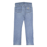 CARHARTT Mens Jeans Blue Regular Straight Denim Medium W31 L30 Classic Cotton