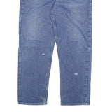 CARHARTT Mens Jeans Blue Regular Straight Denim Medium W36 L30 Workwear Zip