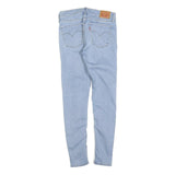 LEVI'S 710 Womens Jeans Blue Slim Skinny Denim Light W26 L27 Stretch Cotton