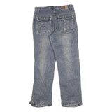 VOL Mens Jeans Blue Regular Straight Denim Medium W28 L28 Zip Casual Workwear