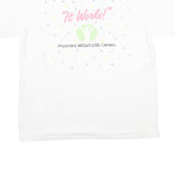 ONEITA Mens White Physicians Weight Loss Centre Graphic T-Shirt XL Short Sleeve