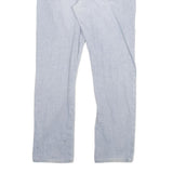 CARHARTT Mens Slim Light Blue Denim Jeans W34 L29 Casual Cotton Blend Zip