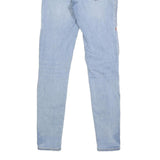 TRUE RELIGION Womens Jeans Blue Slim Skinny Denim Light W26 L29 Stylish Zip