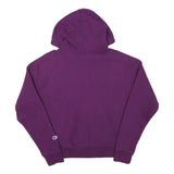 CHAMPION Mens Purple Pullover Hoodie S Cotton Blend  Hoodie Sweatshirt