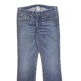 TRUE RELIGION Womens Jeans Blue Regular Straight Denim Medium W28 L27 Classic