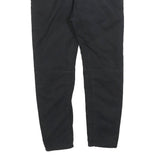 MELTIN POT Womens Polyester Blend Black Slim Straight Trousers W28 L22 Stylish