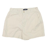 THE LIMITED Womens Shorts White Casual Plain M W28 Cotton Blend Comfortable Fit