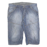 S OLIVER Mens Denim Shorts Blue Casual 2XL W40 Cotton Blend Comfortable Fit