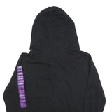 NFL Womens Black Vikings ¼ Zip Hoodie XL Football Team Sweatshirt