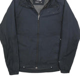 THE NORTH FACE Mens Black Outdoor Jacket XS Polyester Blend Plain Waterproof Zip