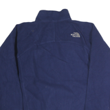 THE NORTH FACE Mens Blue Classic Jacket M Polyester Plain Zip Up Outdoor