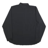 ADIDAS Mens Black Munster Mustangs Soccer Track Jacket L Polyester Blend Zip