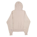 CHAMPION REVERSE WEAVE Mens Beige Hoodie S Cotton Blend Pullover Casual