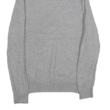 CHAPS Mens Grey Pullover Patterned Crew Neck Cotton Jumper M Casual Knitwear