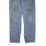 DICKIES Mens Regular Fit Blue Denim Jeans W38 L33 Workwear Zip Closure